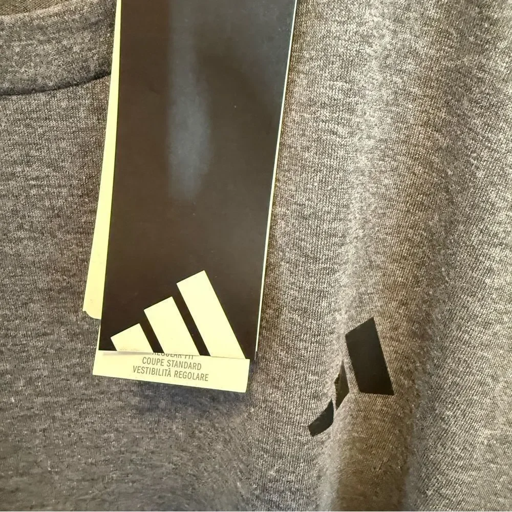 Adidas Dark Gray Men's Essentials Training Tee